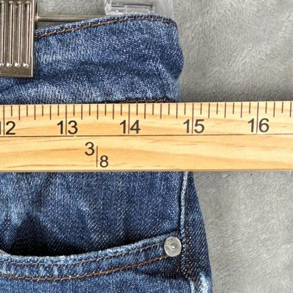 Joes Jeans Honey Curvy Bootcut Medium Wash Blue Distressed Denim Womens Size 28 - Picture 4 of 8